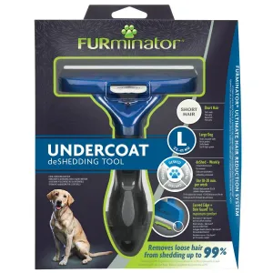 FURminator Dog Undercoat Deshedding Tool Short Hair Large