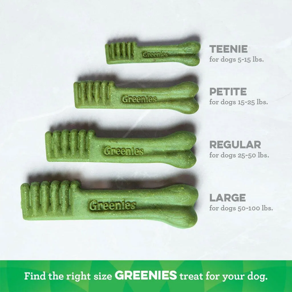 GREENIES Fresh Mint Regular Dental Treats, 12 count