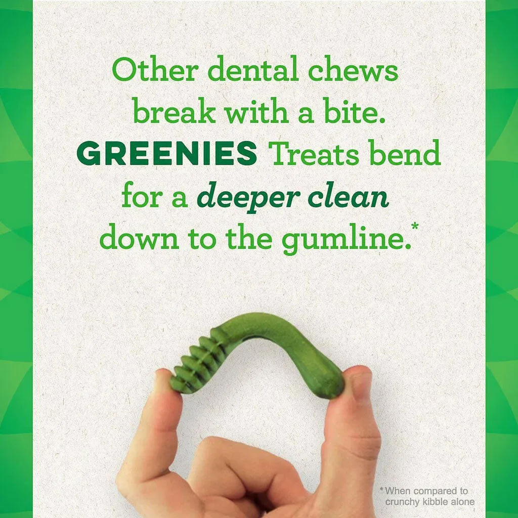 GREENIES Fresh Mint Regular Dental Treats, 12 count