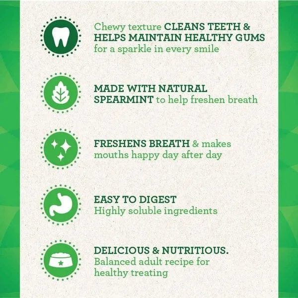 Greenies Fresh Teenie Adult Dog Dental Treats, 12oz