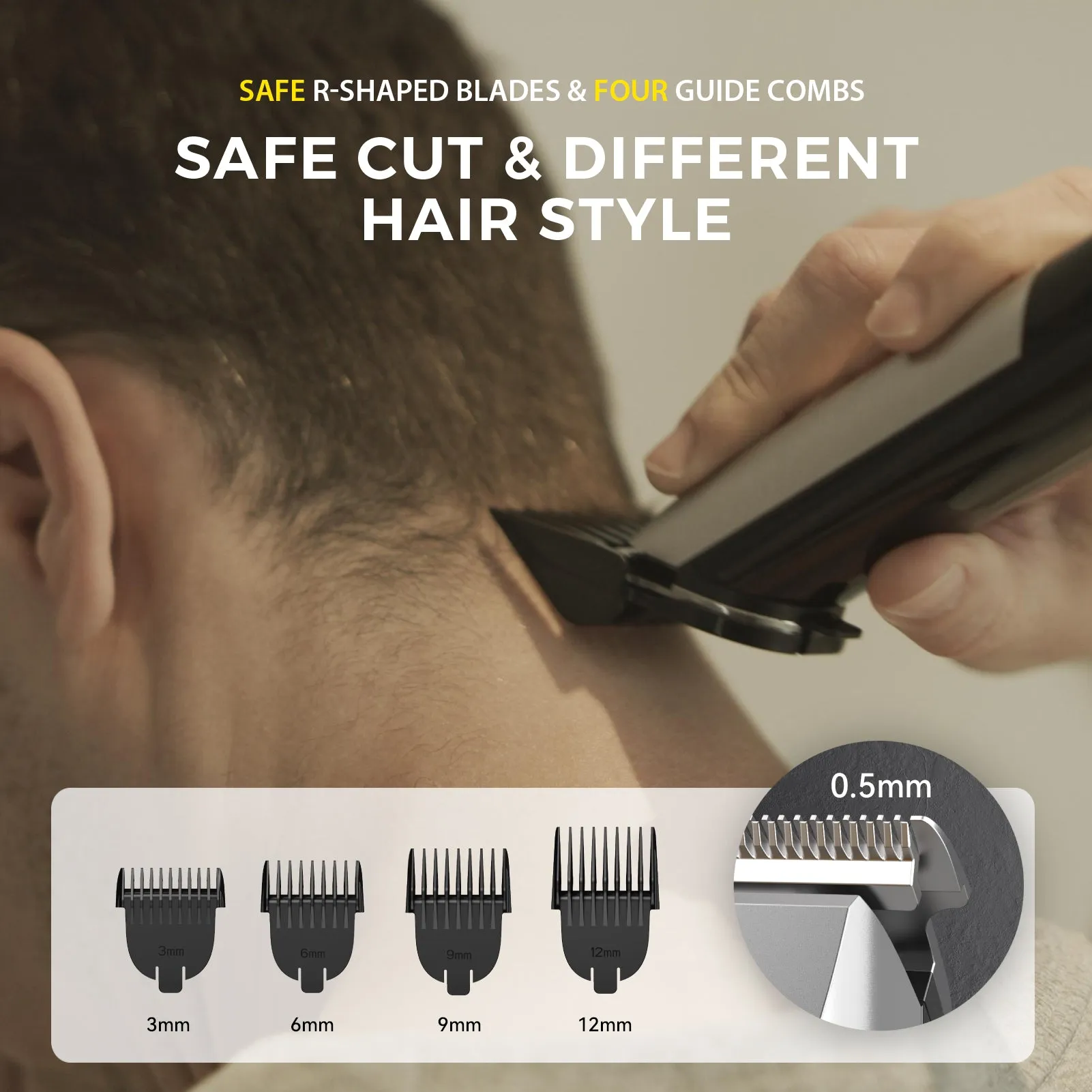 Hair Trimmer for Men and Women ,Multi-Function coldless Hair Clipper Beard Trimmer Rechargeable,Body Hair Trimmer for Men ,Bikini Trimmer ,Public Body Hair Groomer