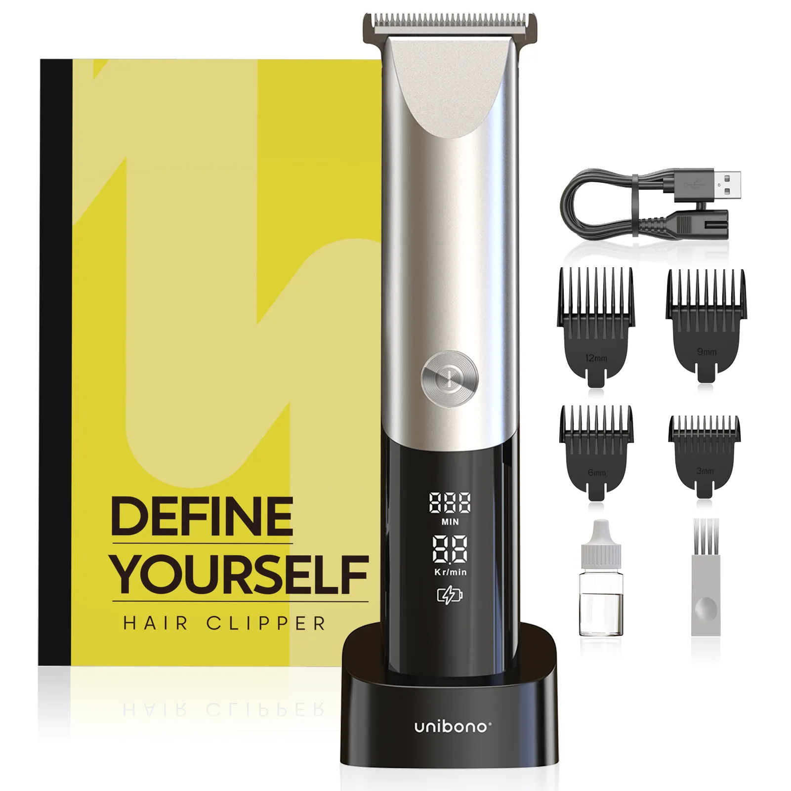Hair Trimmer for Men and Women ,Multi-Function coldless Hair Clipper Beard Trimmer Rechargeable,Body Hair Trimmer for Men ,Bikini Trimmer ,Public Body Hair Groomer