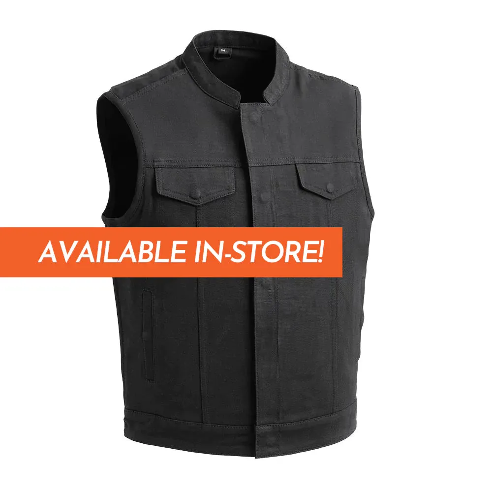 Havoc Men's Motorcycle Twill Vest
