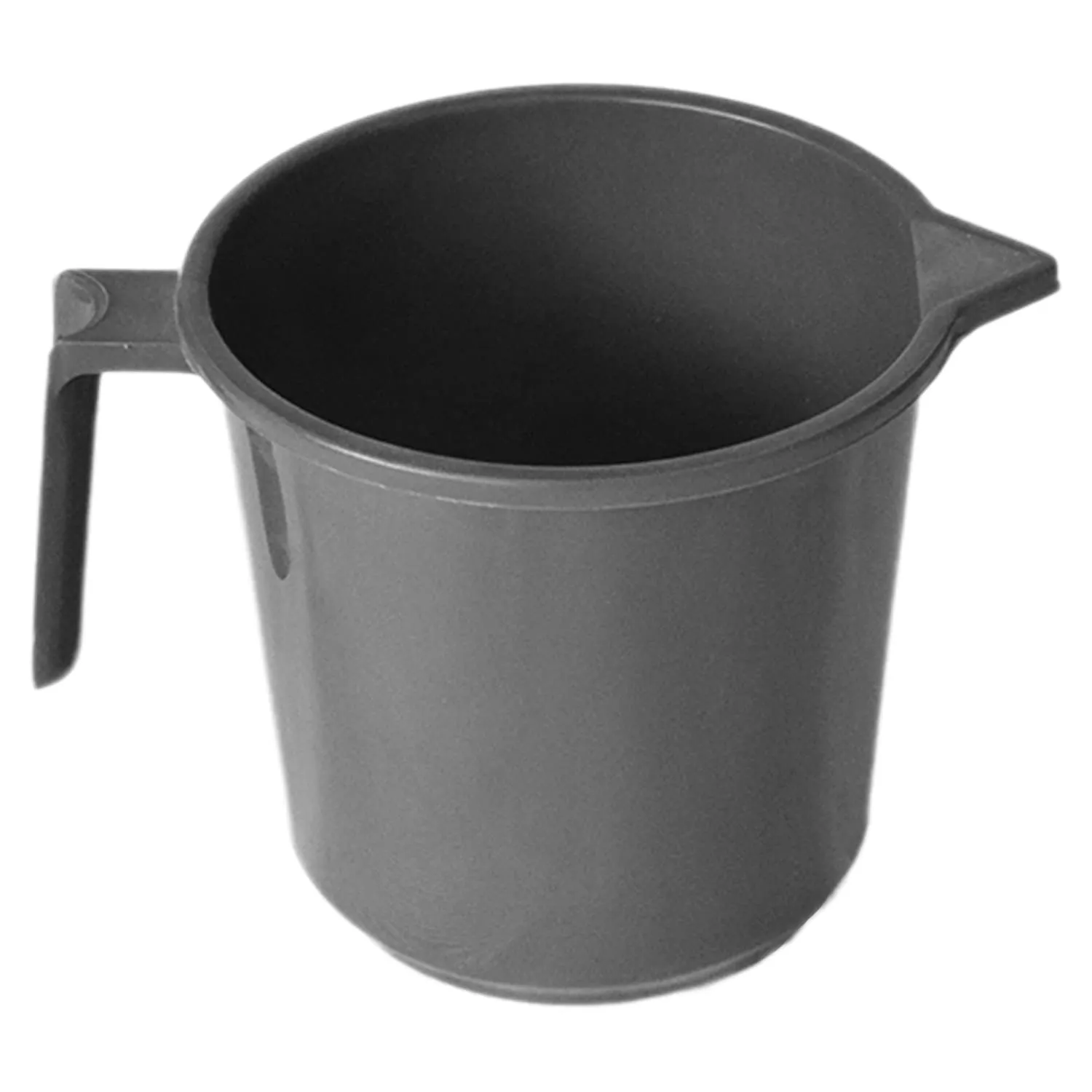 Heart Home Plastic Lightweight, Unbreakable Bathroom Mug 1.5 Litre- Pack of 3 (Grey) 54HH3906.