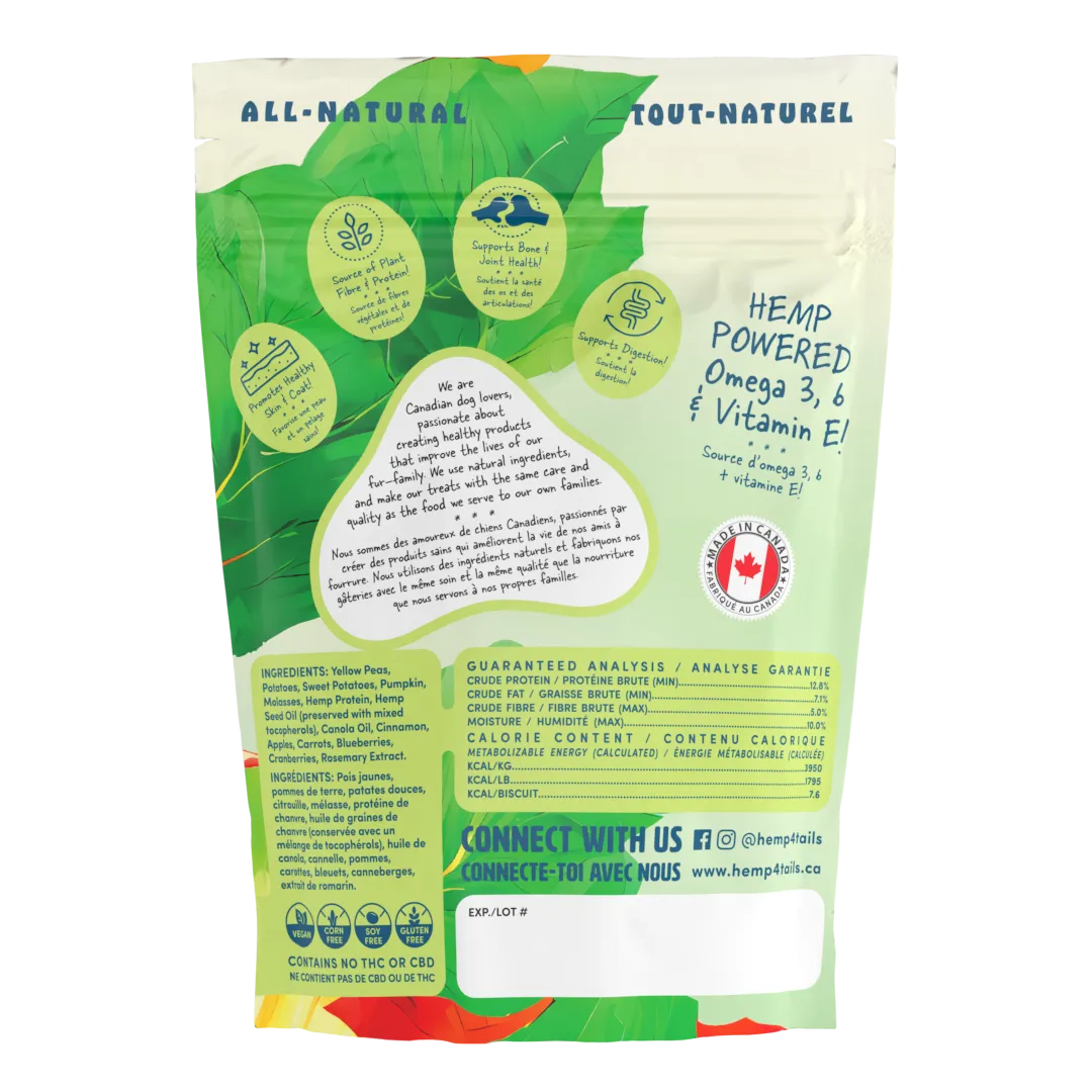 hemp 4 tails - infused pumpkin treats