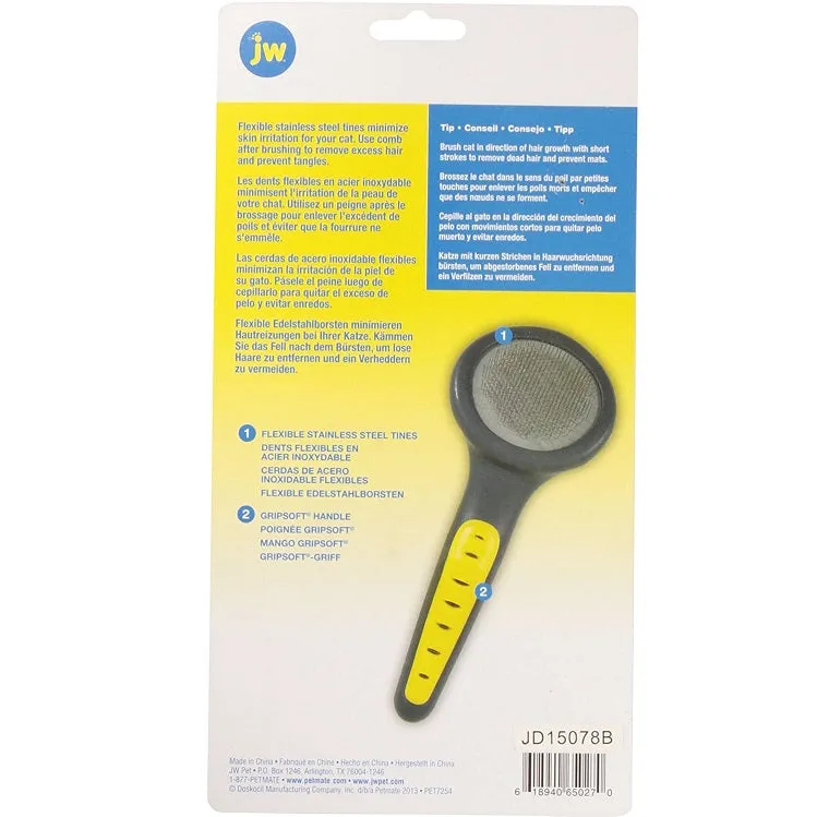 JW Pet Gripsoft Cat Slicker Brush
