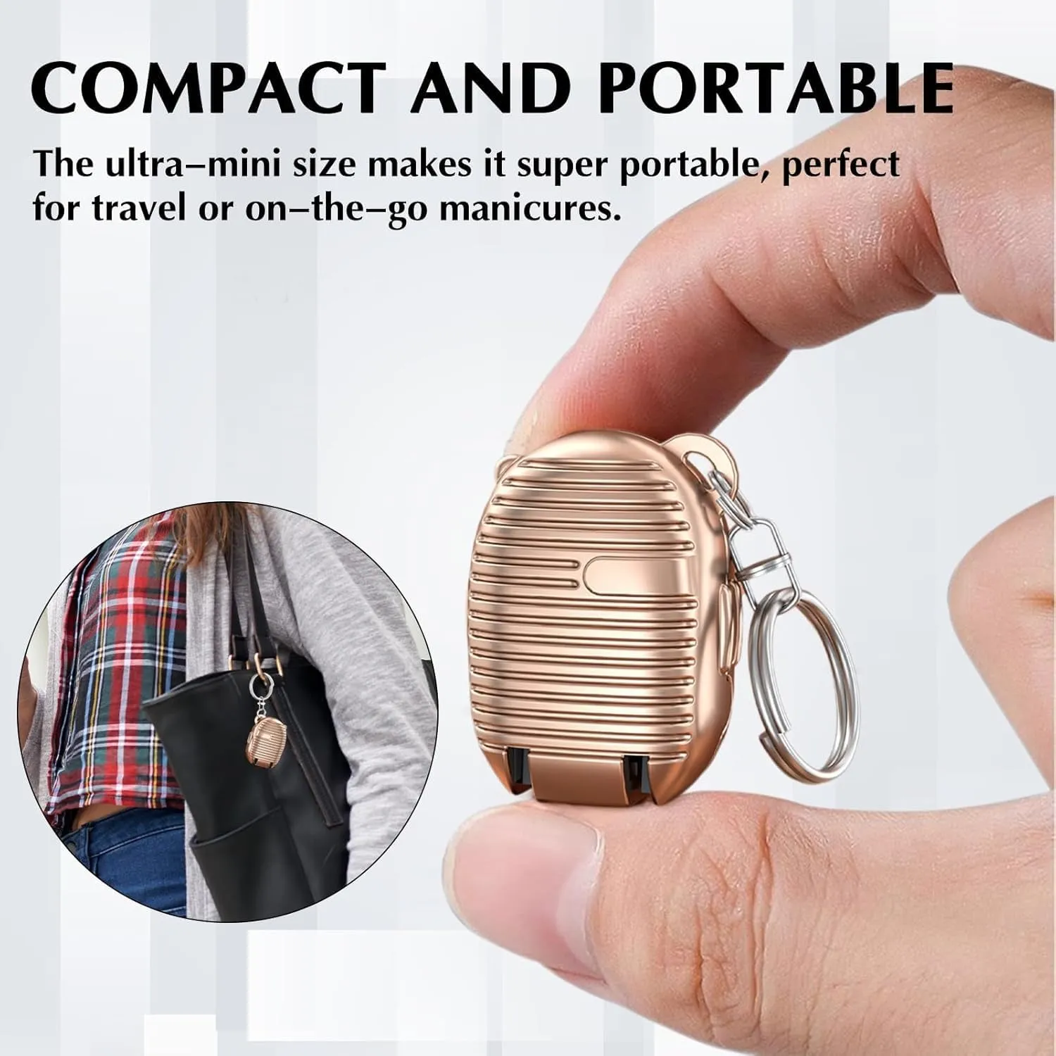 Keychain Nail Clipper Small Multicolor Clippers (1 Pc)