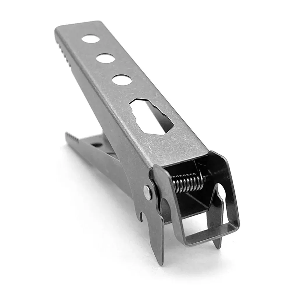 Lightweight Plate Clip Pure Ti Anti-scalding Multi-functional Pan Gripper Suitable for Various Shapes of Bowls and Plates