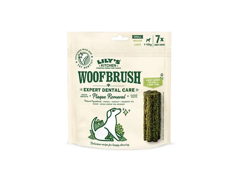 Lily's Kitchen Woofbrush Natural Dental Chews for Dogs