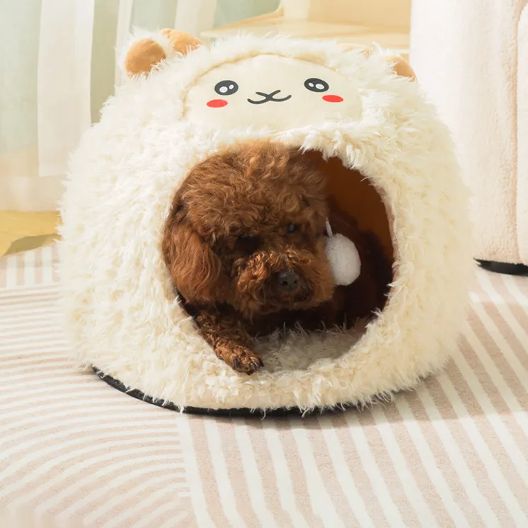 Little Sheep Pet Nest Bed