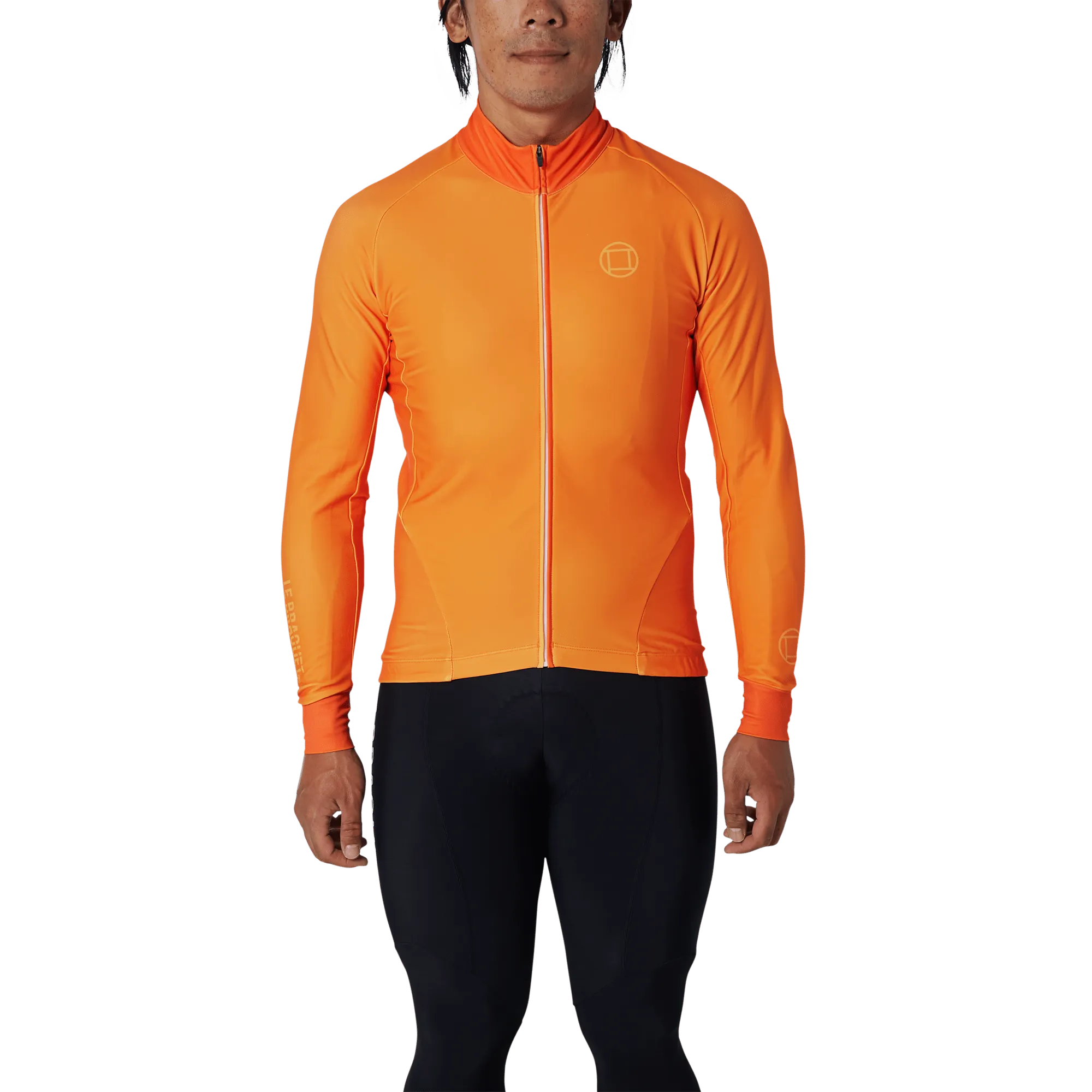 Men's Thermal Long Sleeve Vest | LOMBARD Tangerine