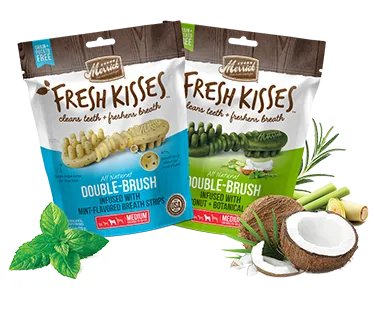Merrick Fresh Kisses Dental Treat Mint Flakes