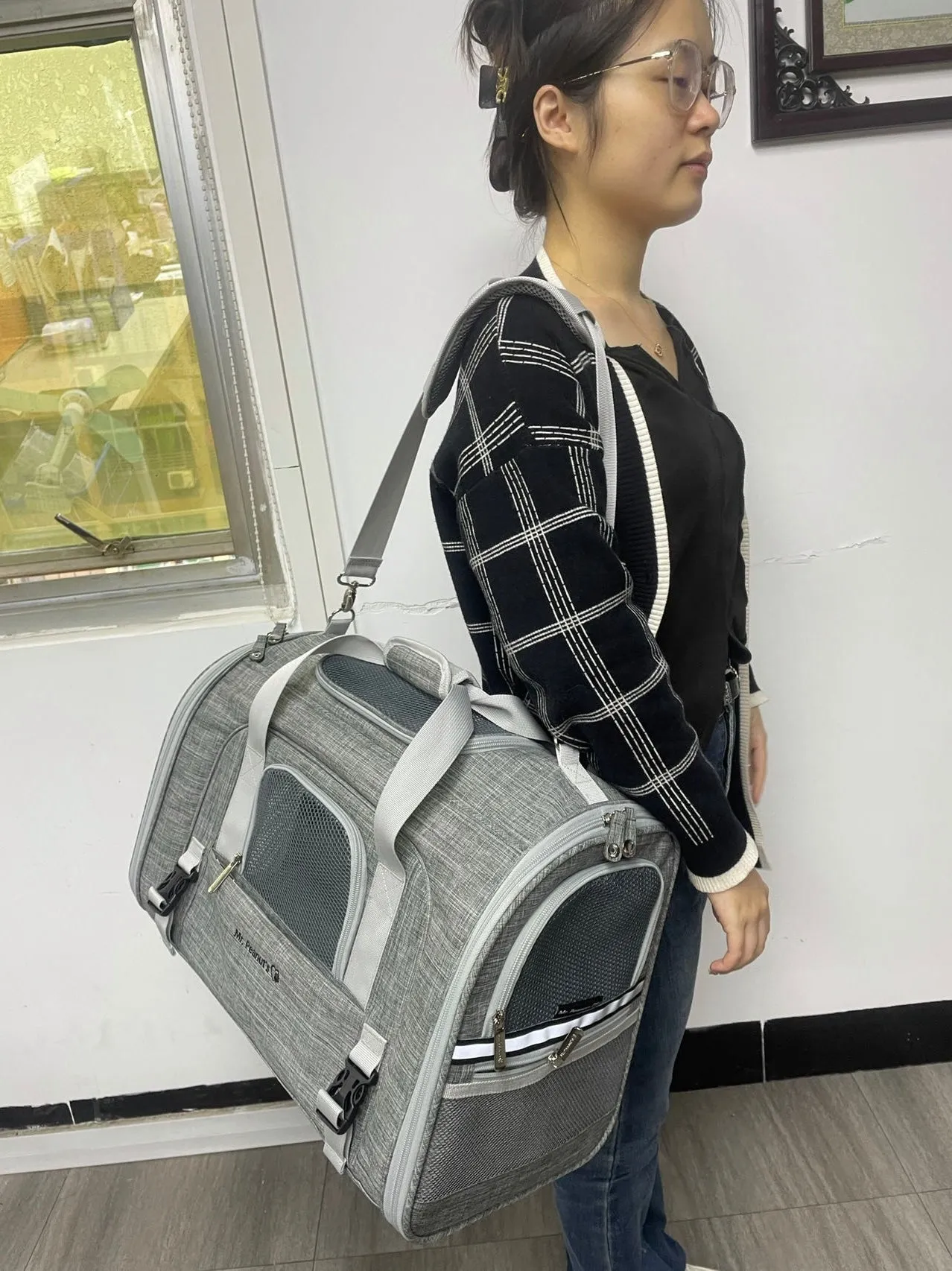 Mr. Peanut's Monterey Series Backpack Airline Compliant Pet Carrier - Newly Updated Model Now Available