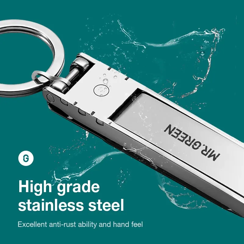 MR.GREEN Ultra-Thin Wide Jaw Travel Nail Clipper