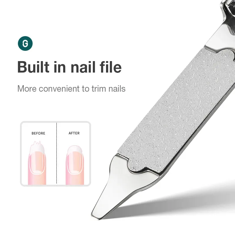 MR.GREEN Ultra-Thin Wide Jaw Travel Nail Clipper