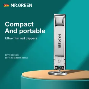 MR.GREEN Ultra-Thin Wide Jaw Travel Nail Clipper