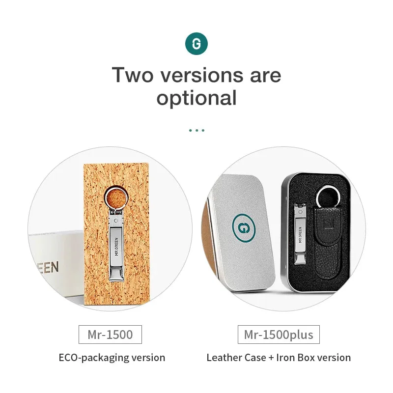 MR.GREEN Ultra-Thin Wide Jaw Travel Nail Clipper