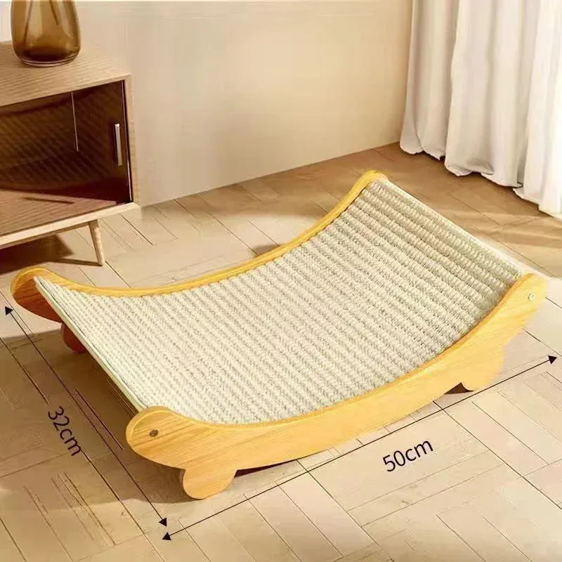 Multifunctional Cat Scratching Pad and Bed