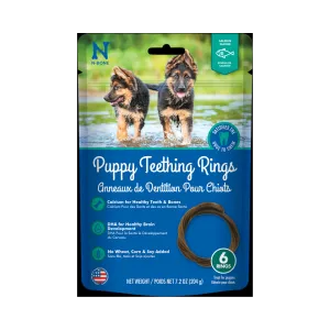 NPIC N-Bone Puppy Teething Ring Salmon Flavor