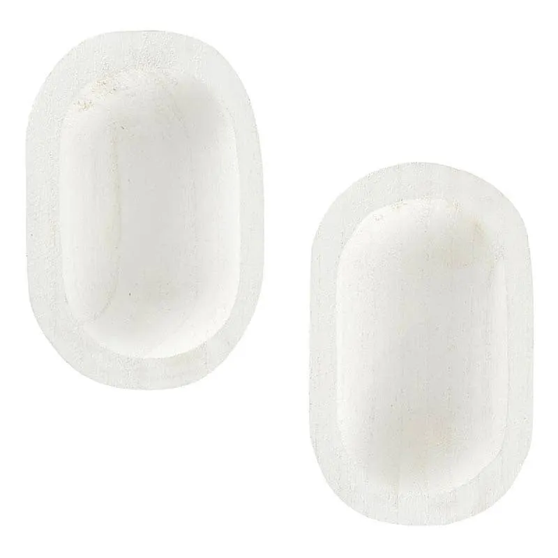 Paulo Wood Snack Bowls