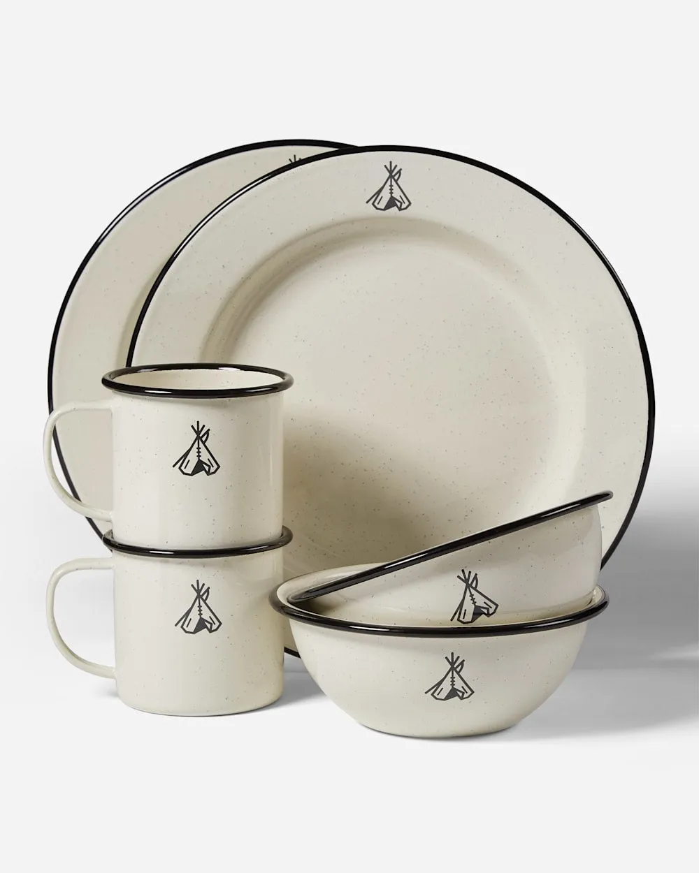 Pendleton Camp Enamelware Dishes