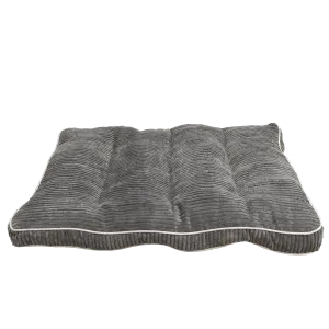 PetPals Corduroy White Trim Pet Bed