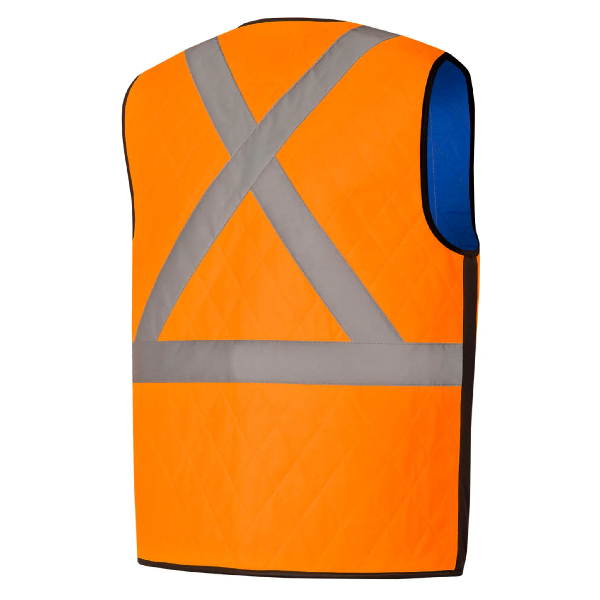 Pioneer Men's Hi-Vis Cooling Safety Vest - Reflective Stripes, Advanced Cooling Technology, Durable Workwear, Stay Visible & Comfortable | Sizes S-5XL