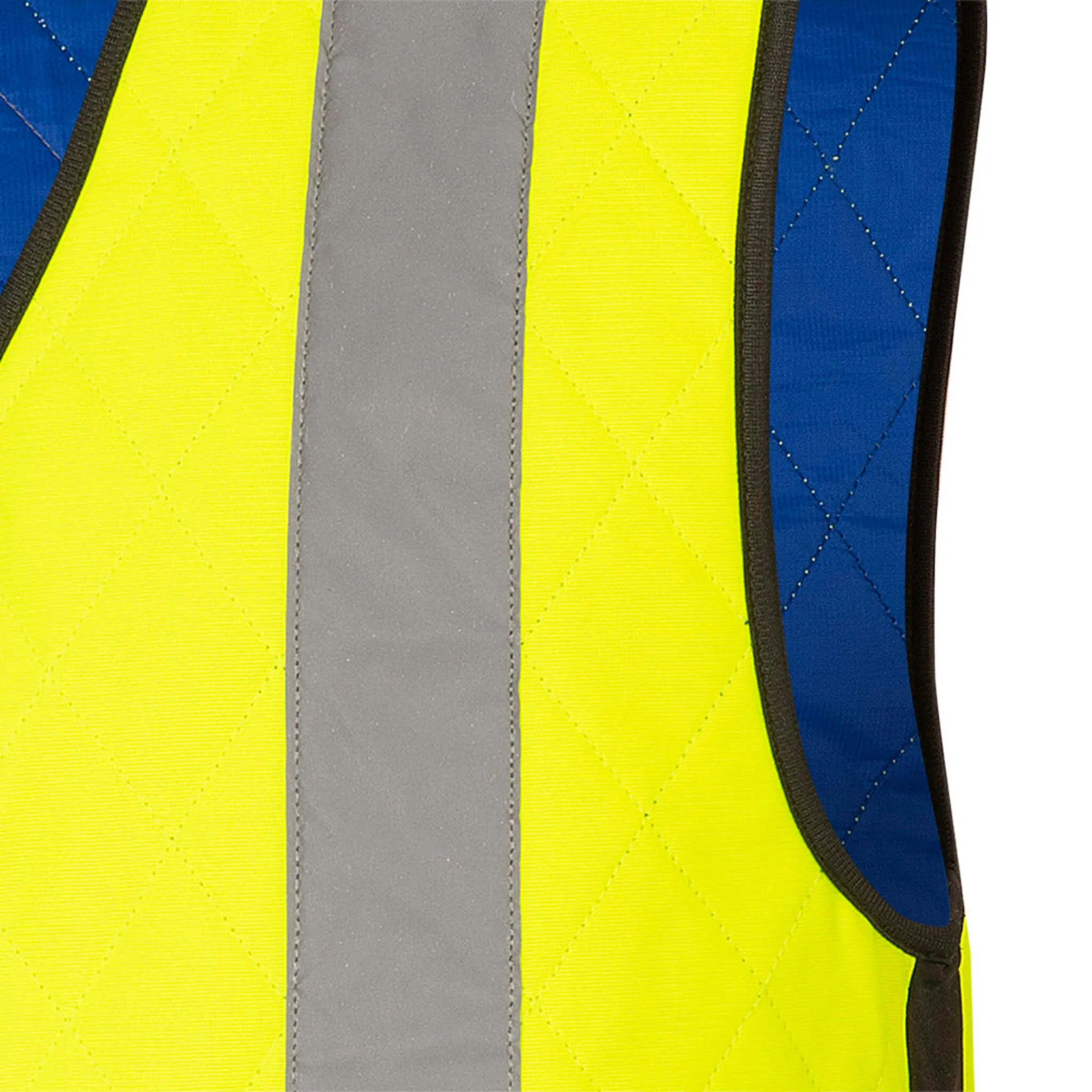 Pioneer Men's Hi-Vis Cooling Safety Vest - Reflective Stripes, Advanced Cooling Technology, Durable Workwear, Stay Visible & Comfortable | Sizes S-5XL