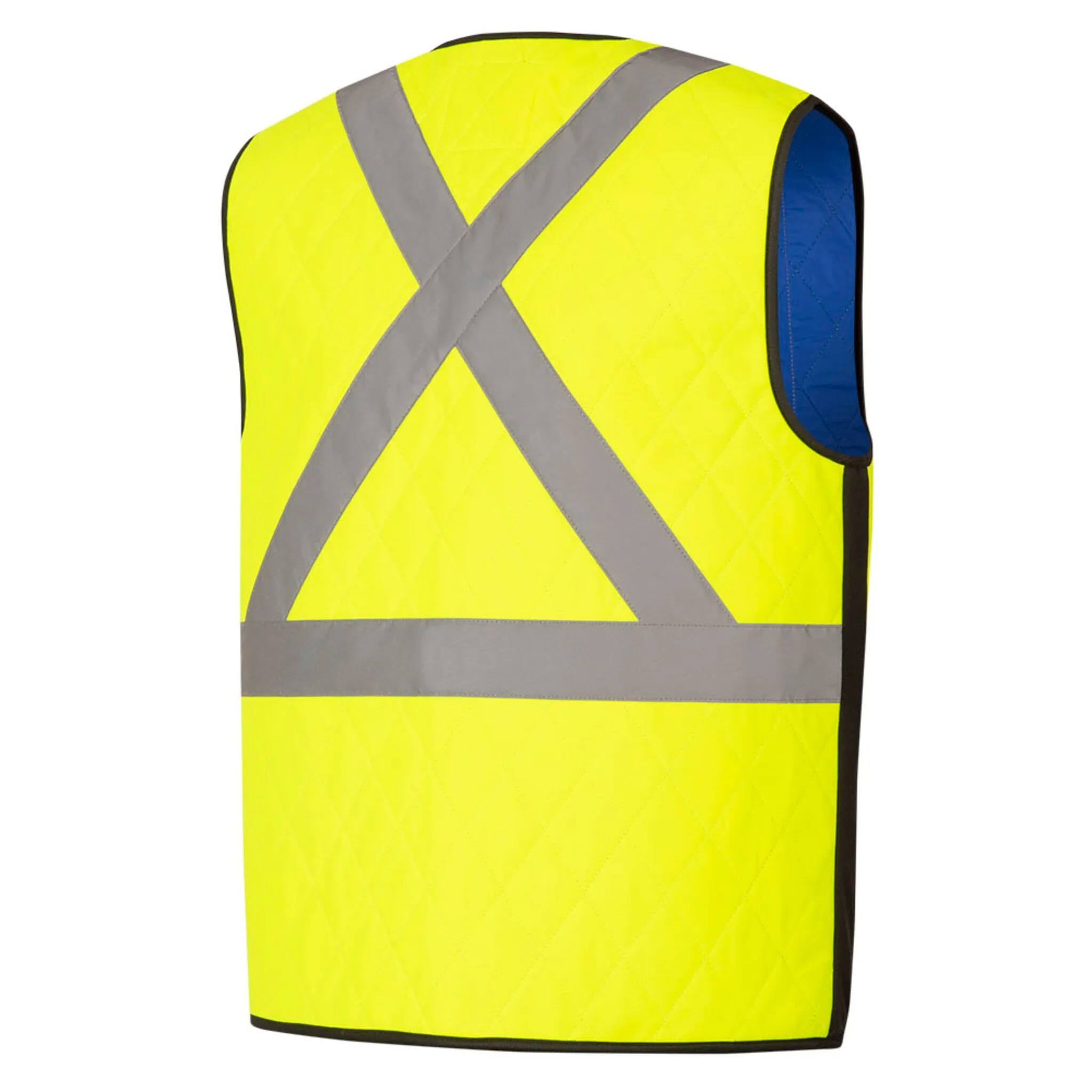 Pioneer Men's Hi-Vis Cooling Safety Vest - Reflective Stripes, Advanced Cooling Technology, Durable Workwear, Stay Visible & Comfortable | Sizes S-5XL