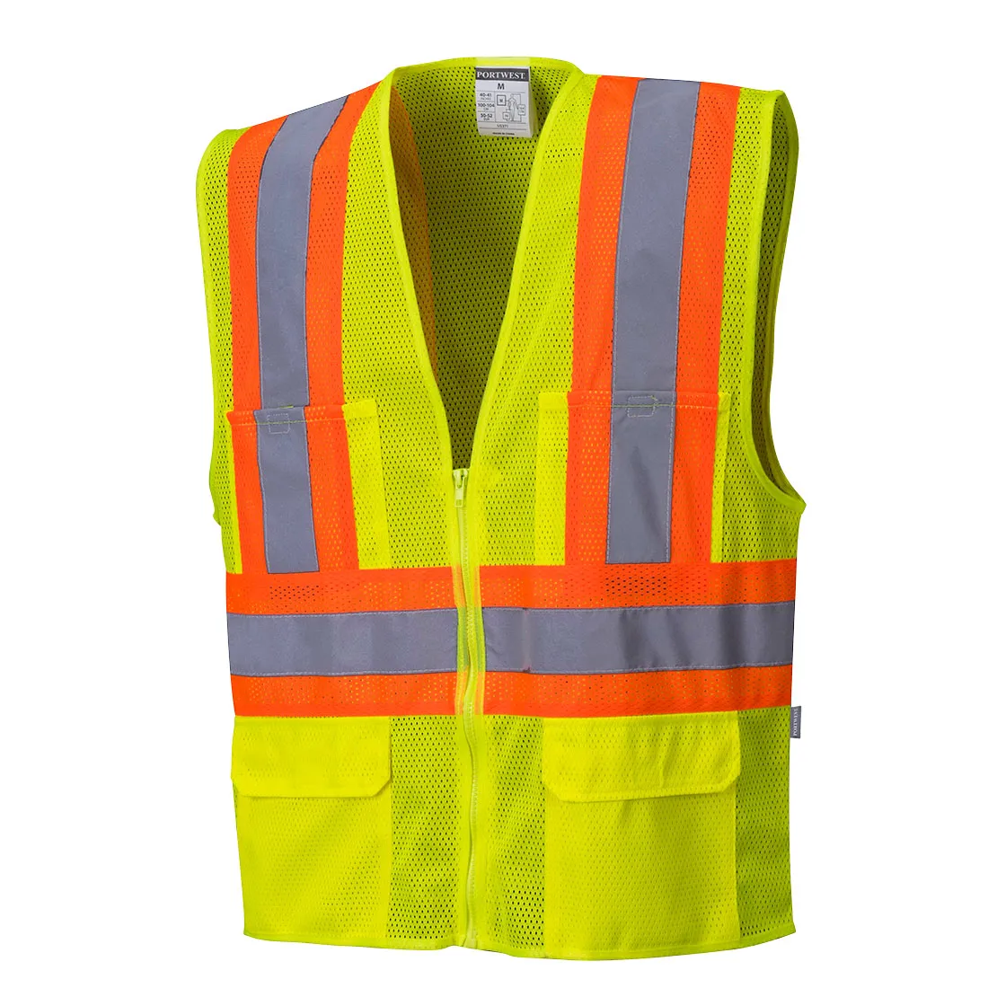 Portwest Tulsa Contrast Hi-Vis Vest US371