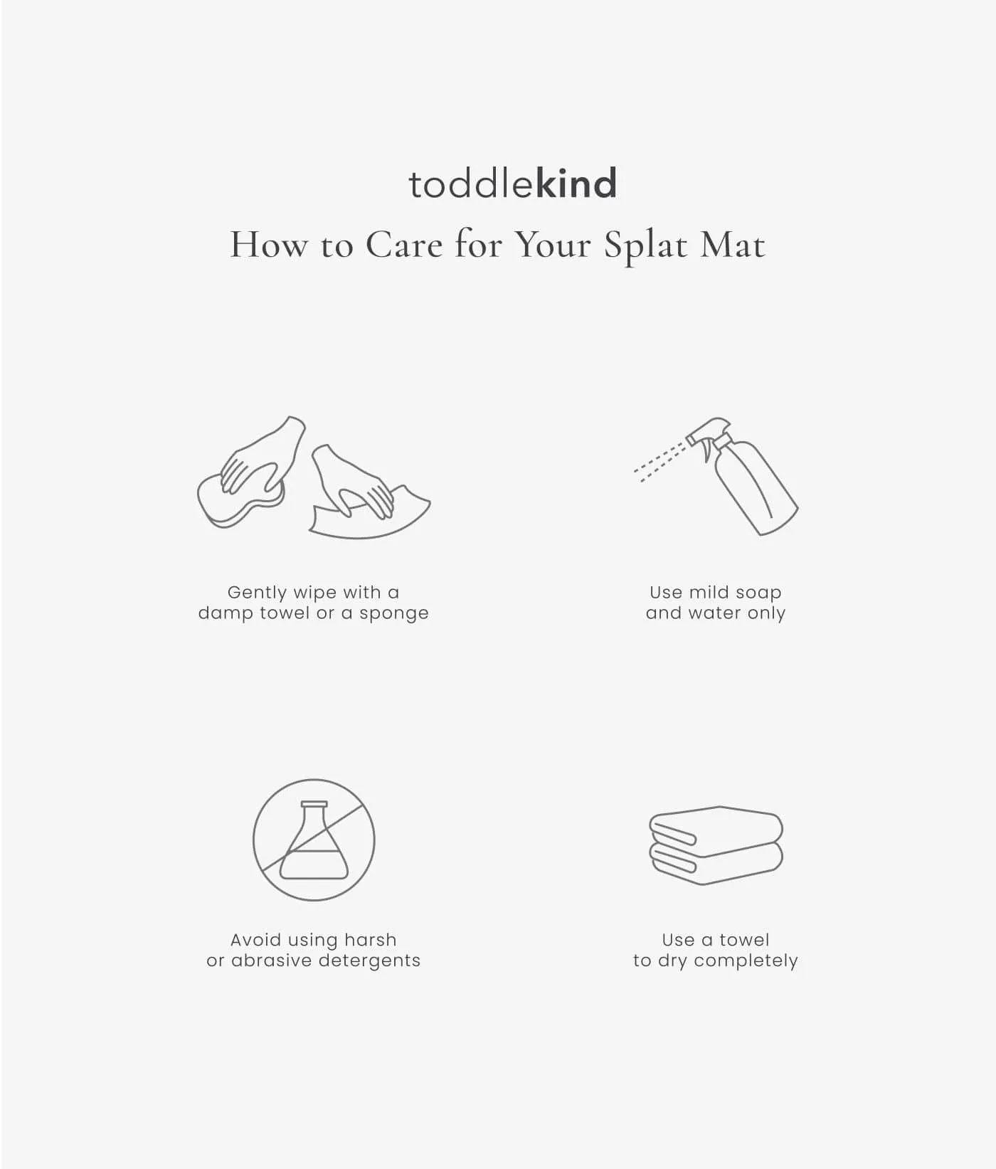 Premium High Chair Splat Mats | Sandy Lines - Sea Shell
