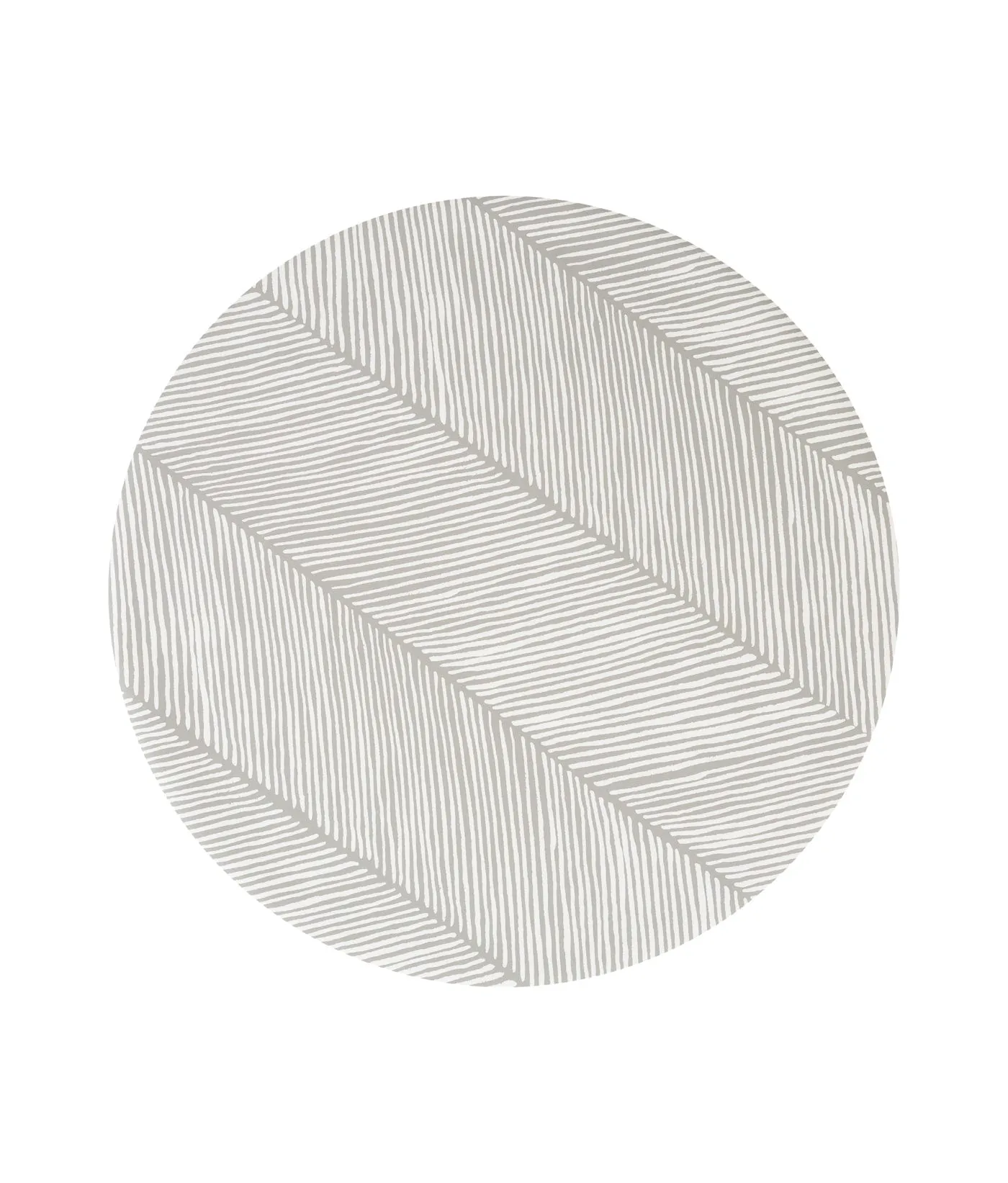 Premium High Chair Splat Mats | Sandy Lines - Stone