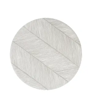 Premium High Chair Splat Mats | Sandy Lines - Stone