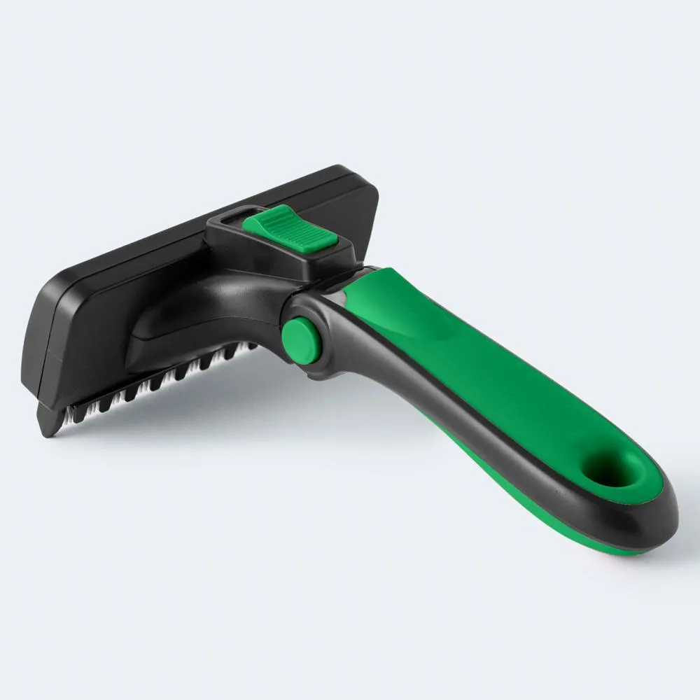 Refuresh Long Hair Dog Deshedding Tool Green Large^^^