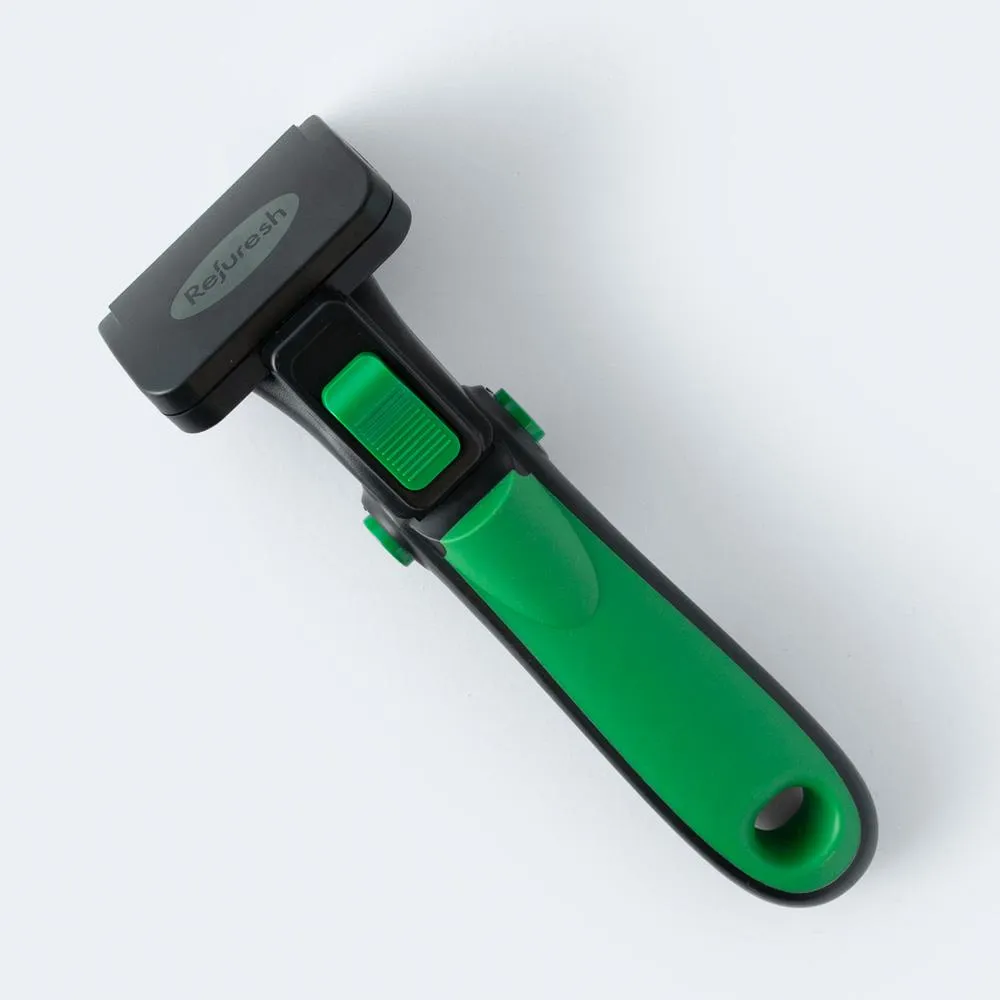 Refuresh Long Hair Dog Deshedding Tool Green Small^^^