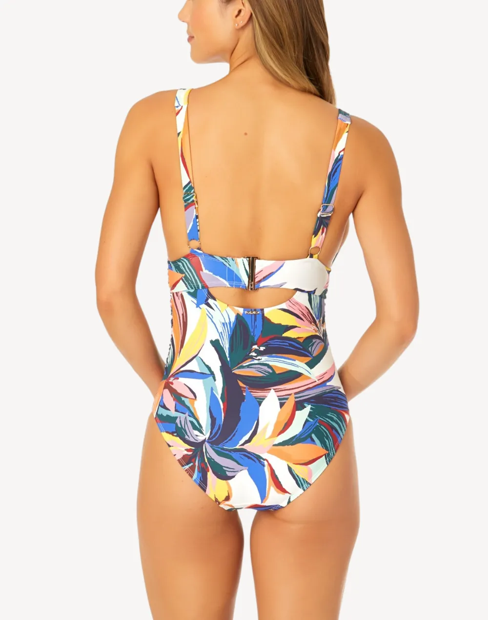 Riviera Floral Soft Band One Piece Swimsuit