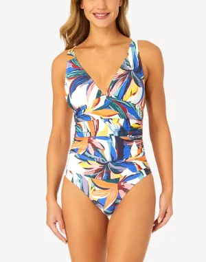 Riviera Floral Soft Band One Piece Swimsuit