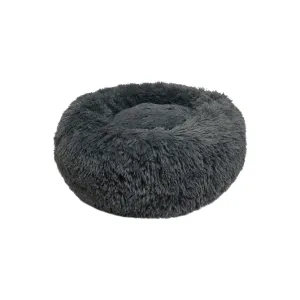 Round Luxury Plush Pet Bed