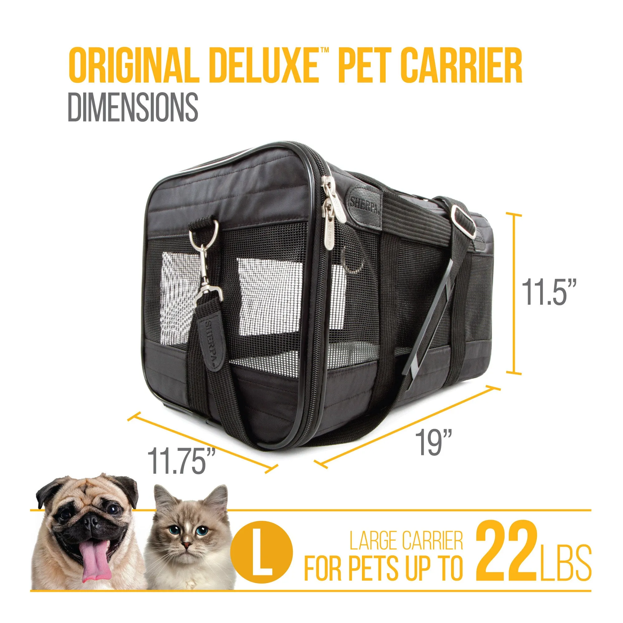 Sherpa - Original Deluxe Travel Bag Pet Carrier