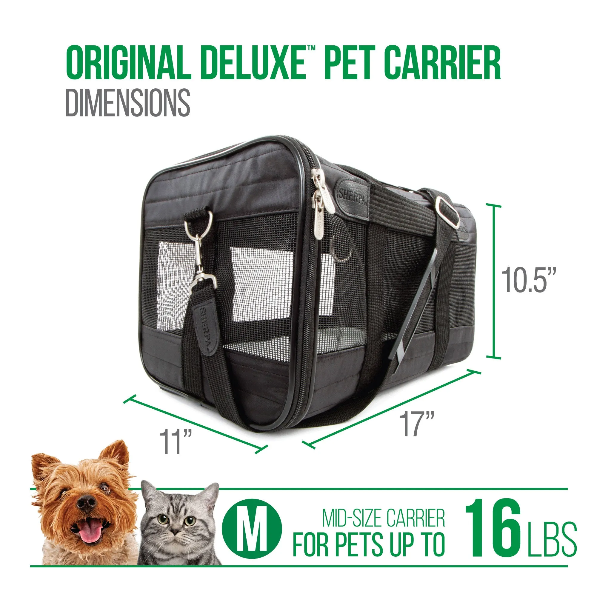 Sherpa - Original Deluxe Travel Bag Pet Carrier