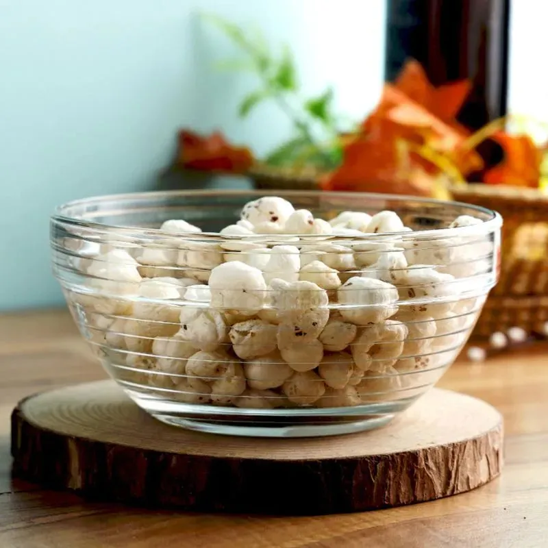 Soda Lime Stackable Bowls Clear Glass Kitchenware | Set of 3 | 7 x 3 inches | 1L