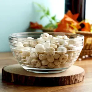 Soda Lime Stackable Bowls Clear Glass Kitchenware | Set of 3 | 7 x 3 inches | 1L