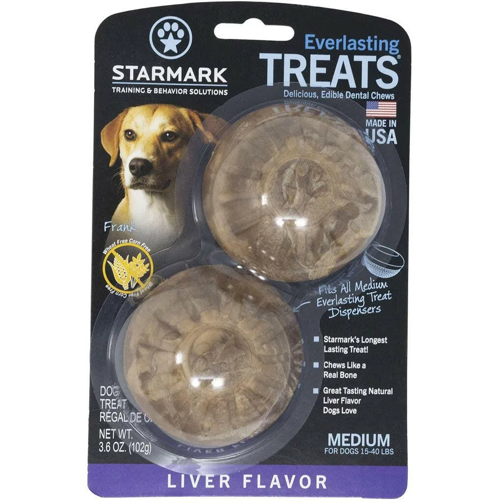 Starmark Everlasting Treats Liver Flavor Dental Chews
