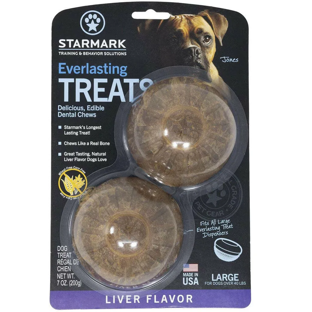 Starmark Everlasting Treats Liver Flavor Dental Chews