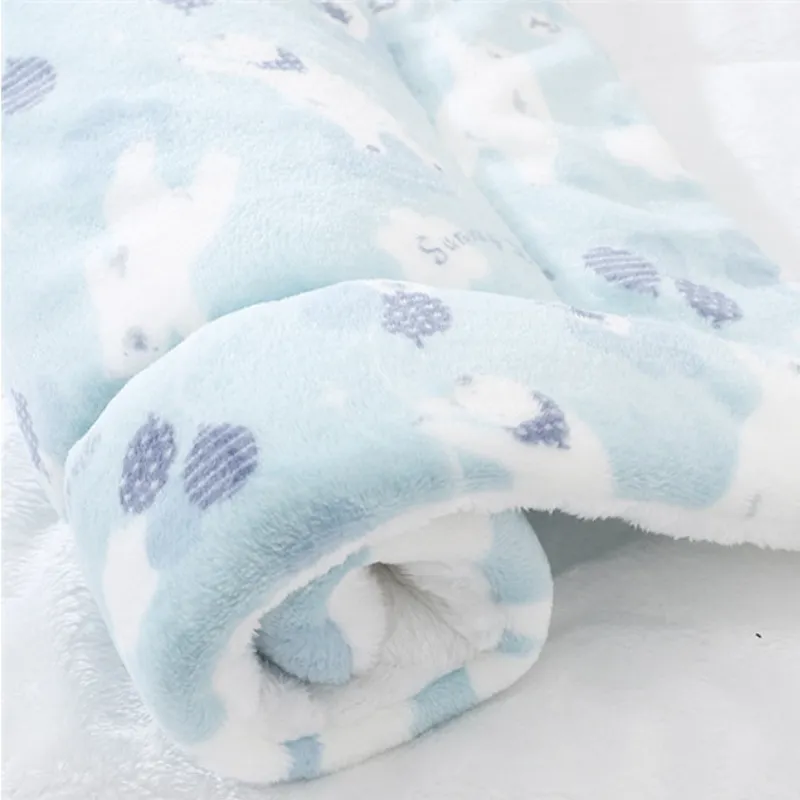 Thickened Pet Bear Patterned Bed