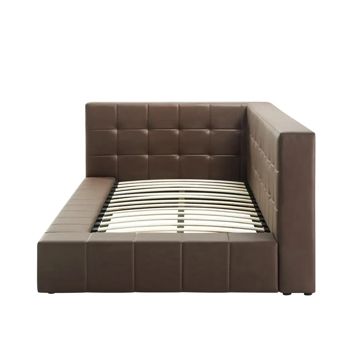 Twin or Full Chocolate Day Bed- Model Ldelle