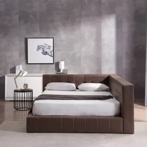 Twin or Full Chocolate Day Bed- Model Ldelle