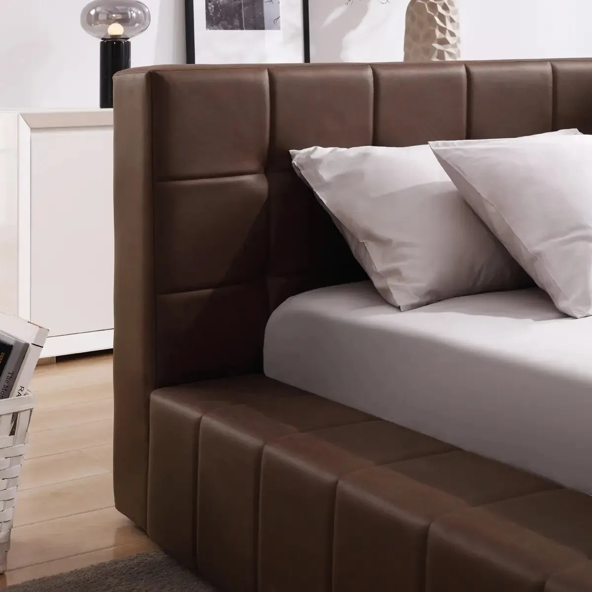 Twin or Full Chocolate Day Bed- Model Ldelle