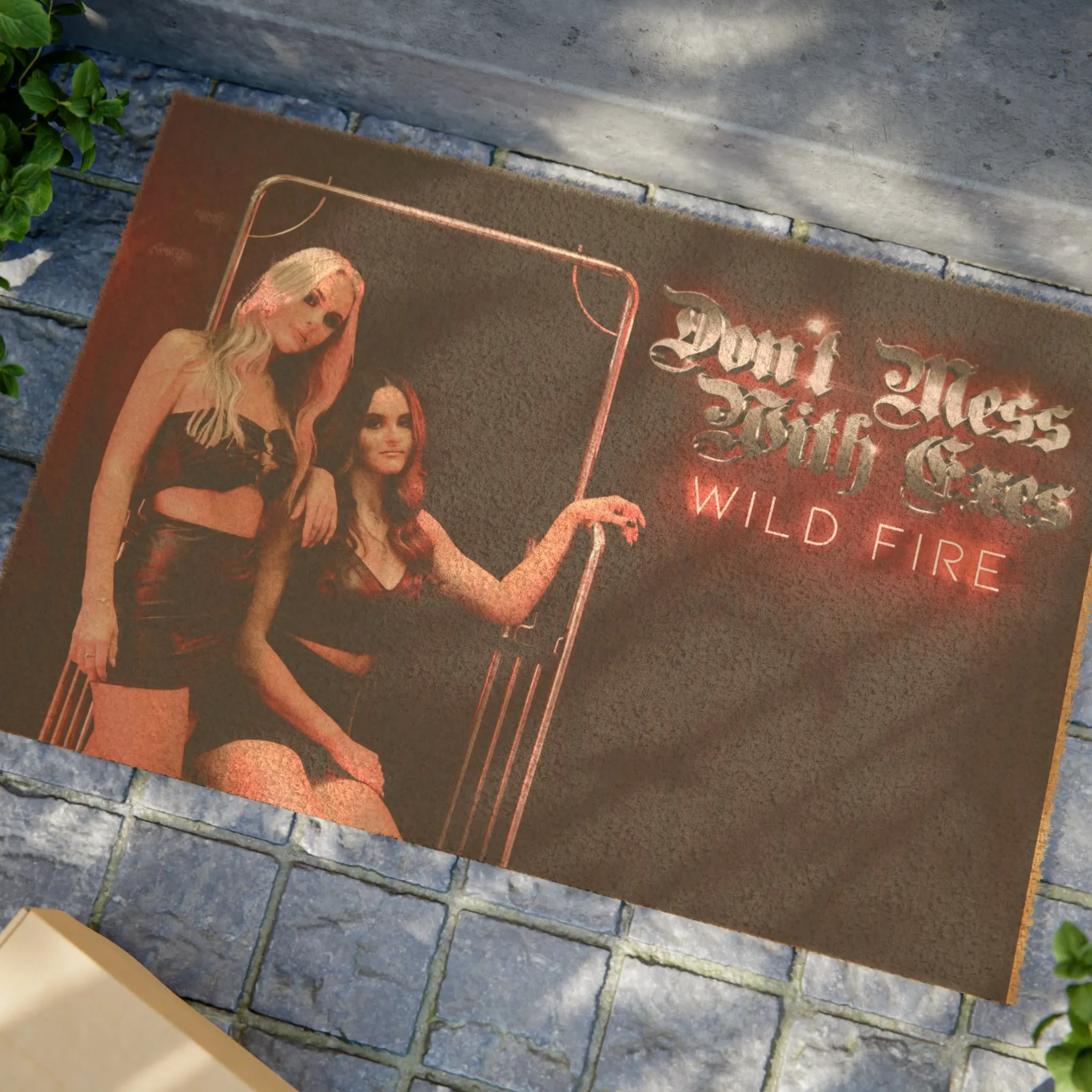 Wild Fire "Don't Mess With Exes" Doormat