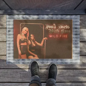 Wild Fire "Don't Mess With Exes" Doormat